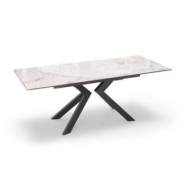 Стол PAUL 140 Bianco Grigio Ceramic Lux BK PAUL 140